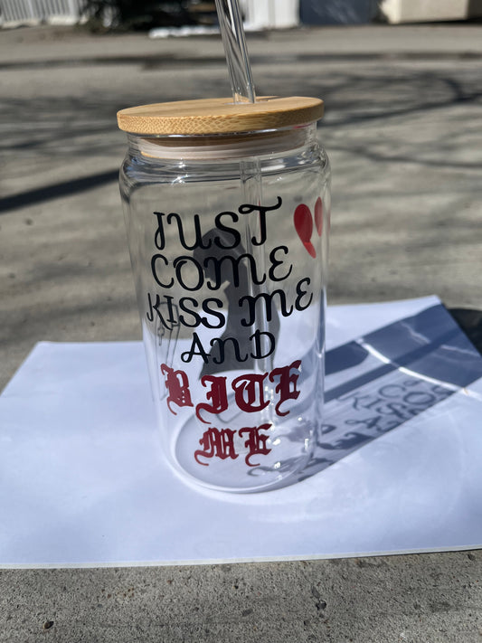 Enhypen Bite me Kpop Glass Cup