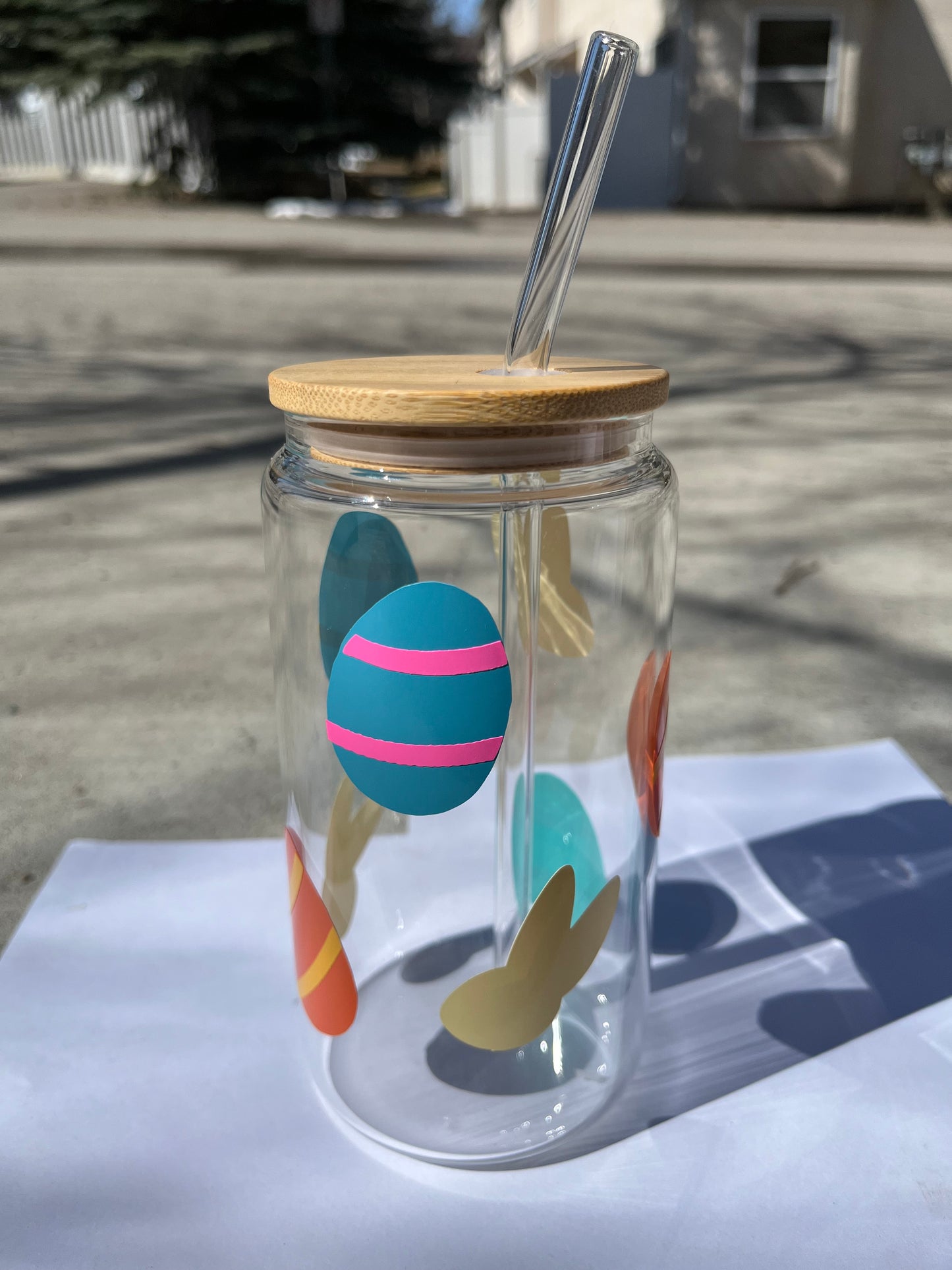 Easter Glass Cup