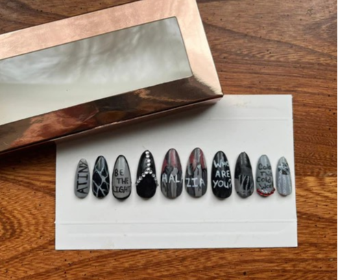 KPOP Ateez "Halazia" Press On Nails